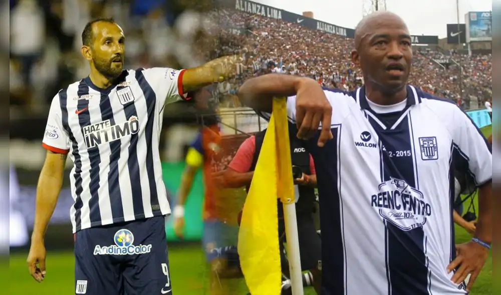 Hernán Barcos fue el goleador de Alianza Lima en el 2021. Foto: composición LR