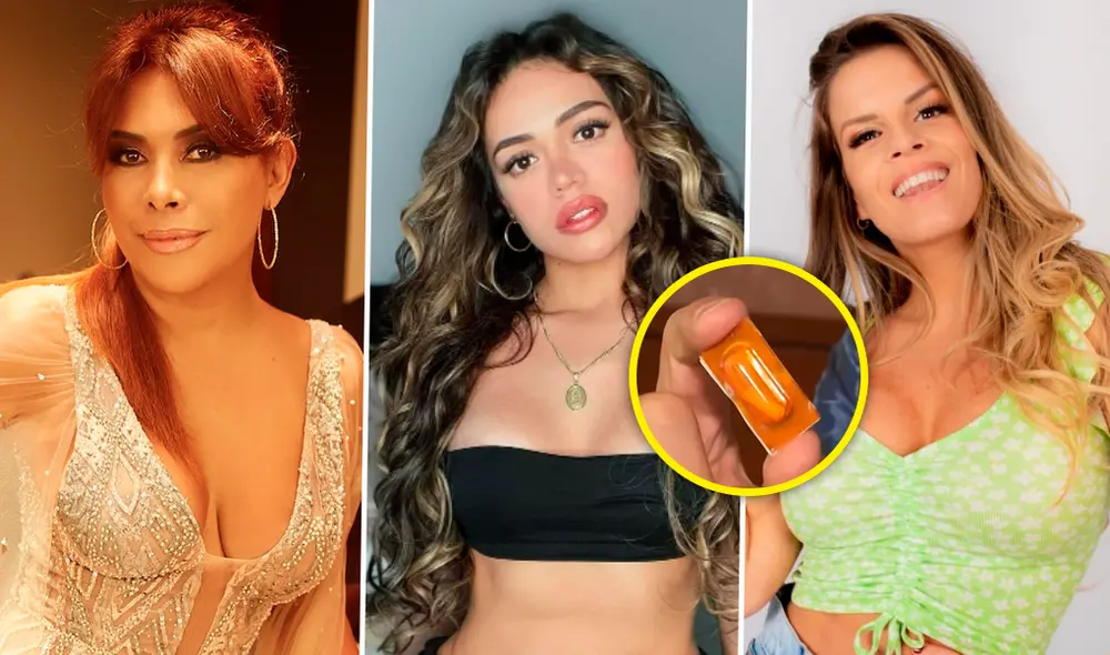 Magaly Medina, Mayra Goñi, Alejandra Baigorria son las celebridades peruanas que usan chip antienvejecimiento. Foto: composición/ Gerson Cardoso GLR Magaly Medina, Mayra Goñi, Alejandra Baigorria son las celebridades peruanas que usan chip antienvejecimiento. Foto: composición/ Gerson Cardoso GLR