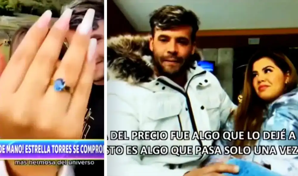 Magaly Medina contactó con un joyero, quien develó qué tipo de piedra tiene el anillo de Estrella Torres. Foto: composición captura ATV Magaly Medina contactó con un joyero, quien develó qué tipo de piedra tiene el anillo de Estrella Torres. Foto: composición captura ATV