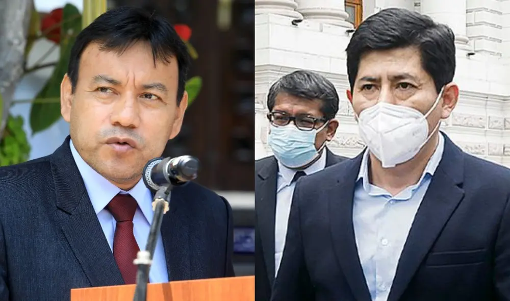 Zamir Villaverde realizó esta mañana acusaciones sin pruebas contra el presidente Pedro Castillo. Foto: Presidencia / La República