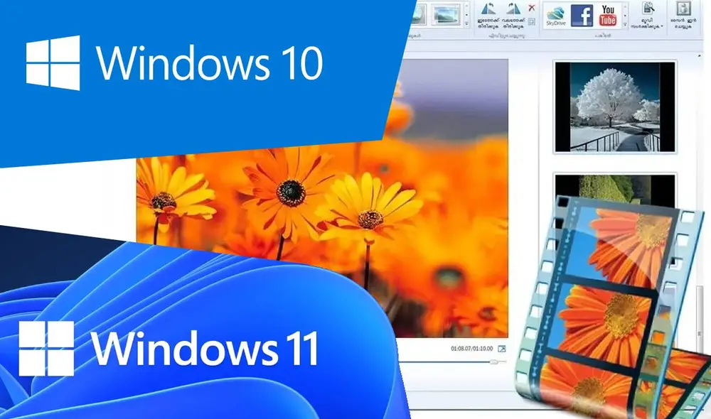 Windows Movie Maker dejó de actualizarse en 2017, pero aún puedes usarlo con todas sus herramientas en 2022. Foto: composición/LR