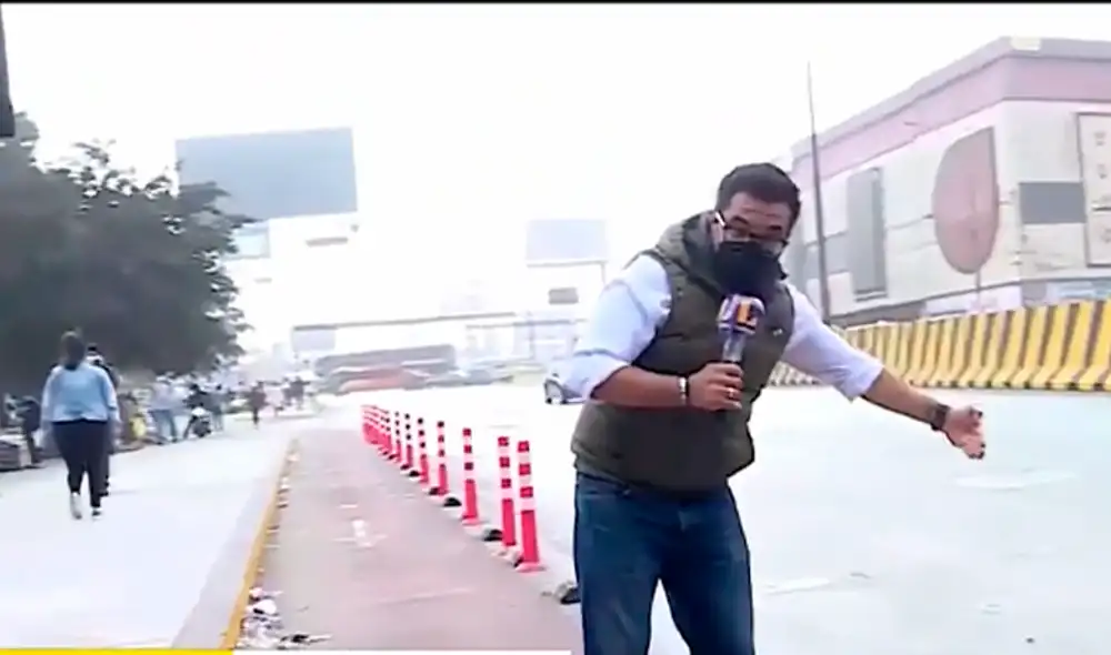 El municipo aclaró que esta vía exclusiva para ciclistas no forma parte de la red integrada a cargo de la comuna metropolitana. Foto captura Latina El municipo aclaró que esta vía exclusiva para ciclistas no forma parte de la red integrada a cargo de la comuna metropolitana. Foto captura Latina