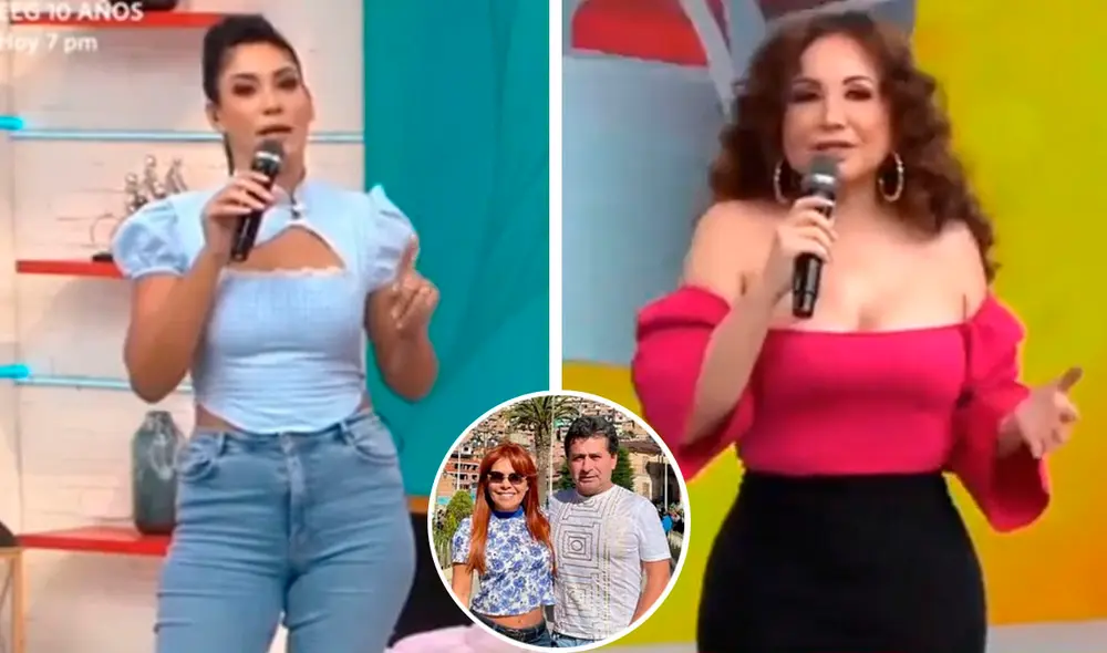 Janet Barboza y Magaly Medina mantiene un fuerte enfrentamiento mediático desde hace varios días. Foto: captura América TV/Instagram Janet Barboza y Magaly Medina mantiene un fuerte enfrentamiento mediático desde hace varios días. Foto: captura América TV/Instagram