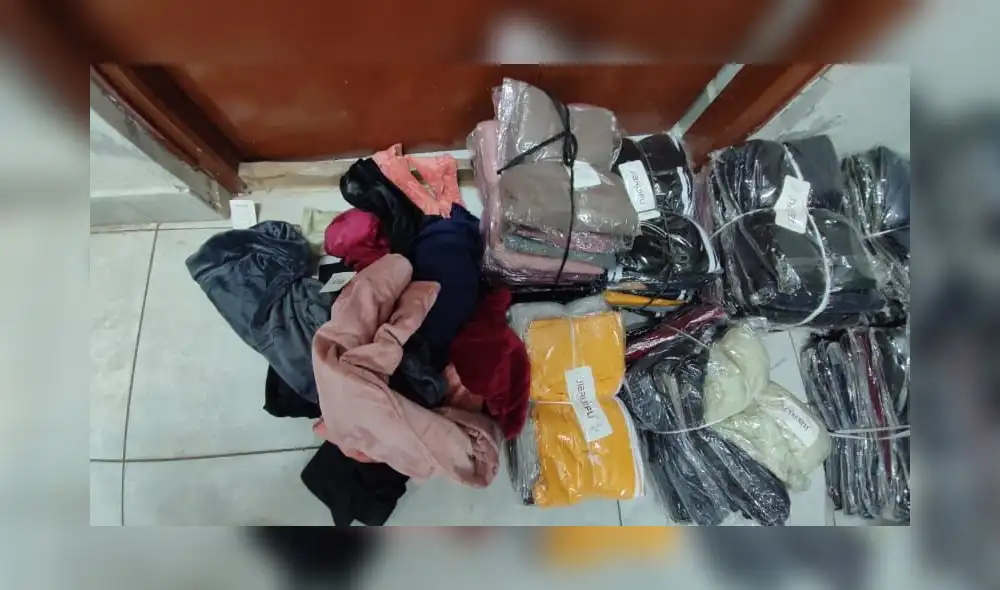 Mercadería fue internada en el almacén de Aduanas – Cusco. Foto: PNP