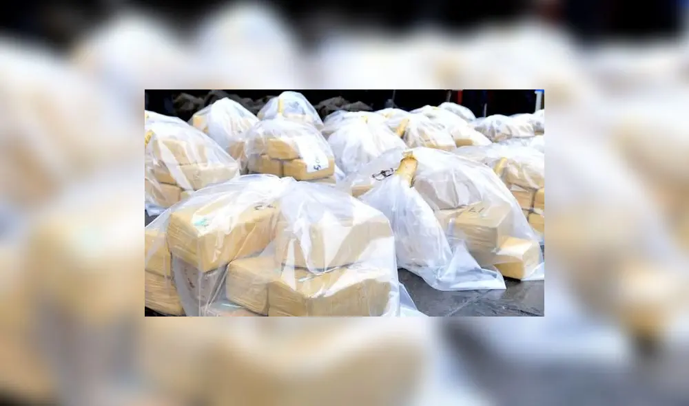 La Policía Nacional del Perú (PNP) decomisó unas 23,5 toneladas de droga. Foto: Mininter
