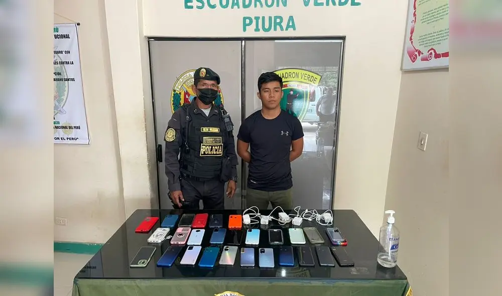 Intervenido fue llevado a comisaría para inicio de investigaciones. Foto: PNP