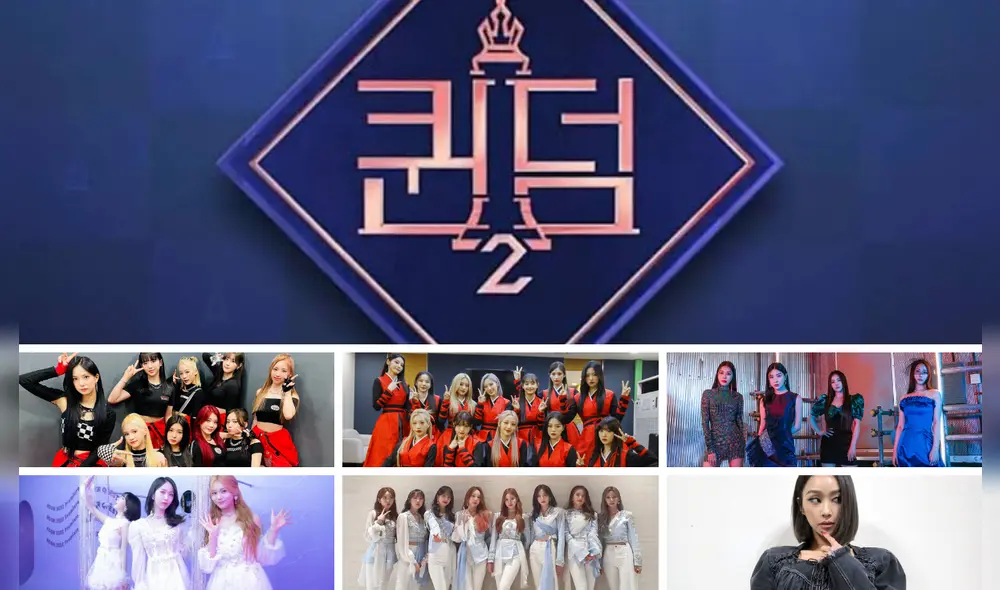 El reality de "Queendom 2" continúa con increíbles presentaciones. Foto: composición Facebook