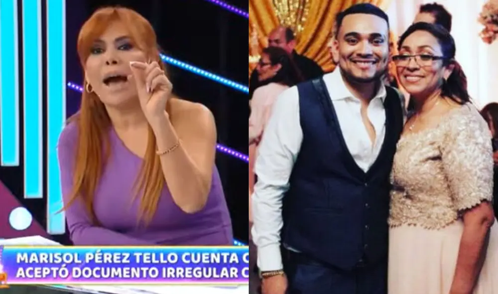 Magaly Medina aprovechó para recordar todos los problemas que Josimar ha tenido con la ley peruana. Foto: composición captura de ATV/ GLR