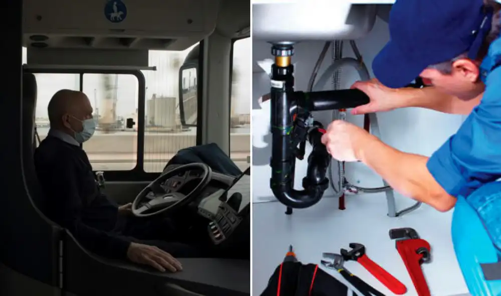 Estas son las 10 mejores trabajos en Estados Unidos que solo requieren tener secundaria completa. Foto: composición LR