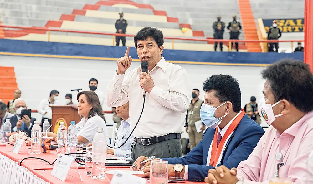 Actividad. Castillo lideró en Tumbes la X sesión del consejo de ministros descentralizado. Foto: difusión