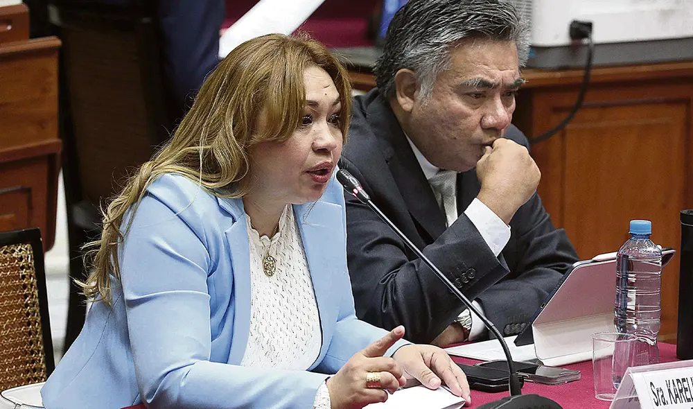 Identificación. Colaboradora eficaz Karelim López reveló papel clave de Villaverde. Foto: Congreso