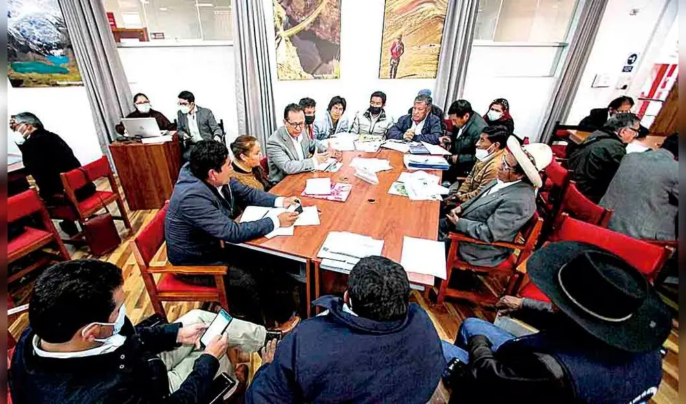 Gremios en Gore Cusco. Foto: La República