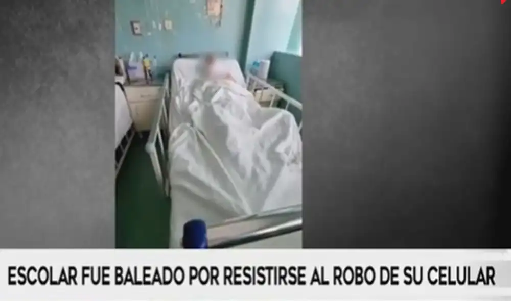 Escolar se encuentra estable, pero aún con pronóstico reservado. Foto: captura de América Escolar se encuentra estable, pero aún con pronóstico reservado. Foto: captura de América