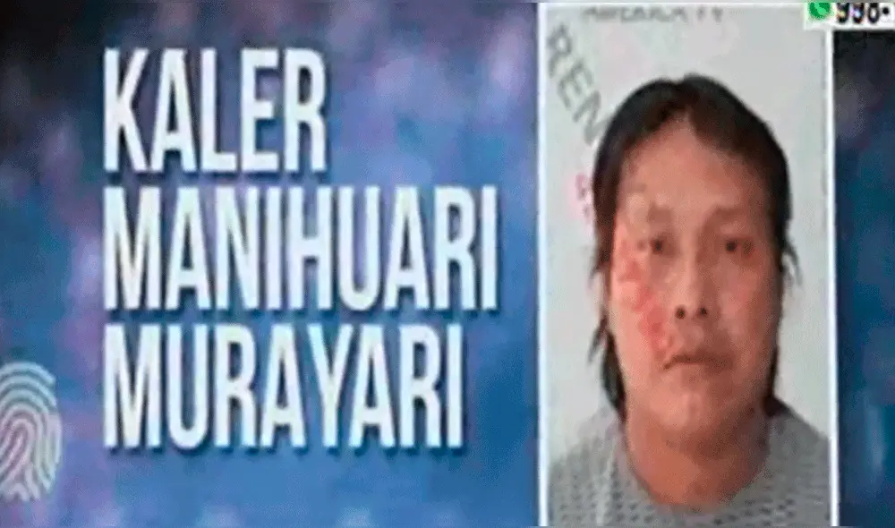 Kaler Manihuari Murayari integra una de las bandas dedicadas a vaciar cuentas bancarias. Video: América TV