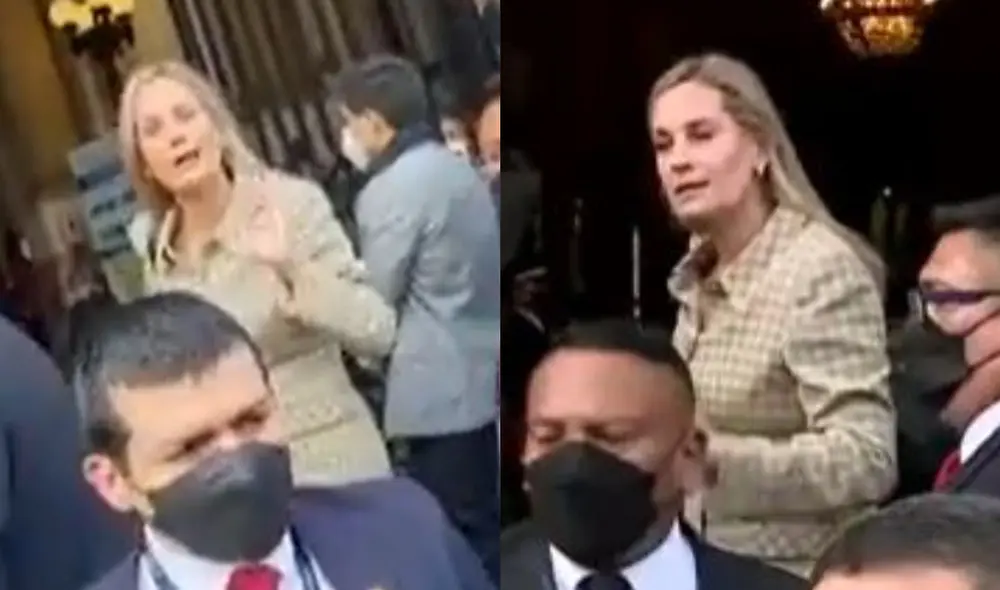 María del Carmen Alva canceló reunión que tenía con los representantes de la prensa. Foto: Captura Canal N María del Carmen Alva canceló reunión que tenía con los representantes de la prensa. Foto: Captura Canal N