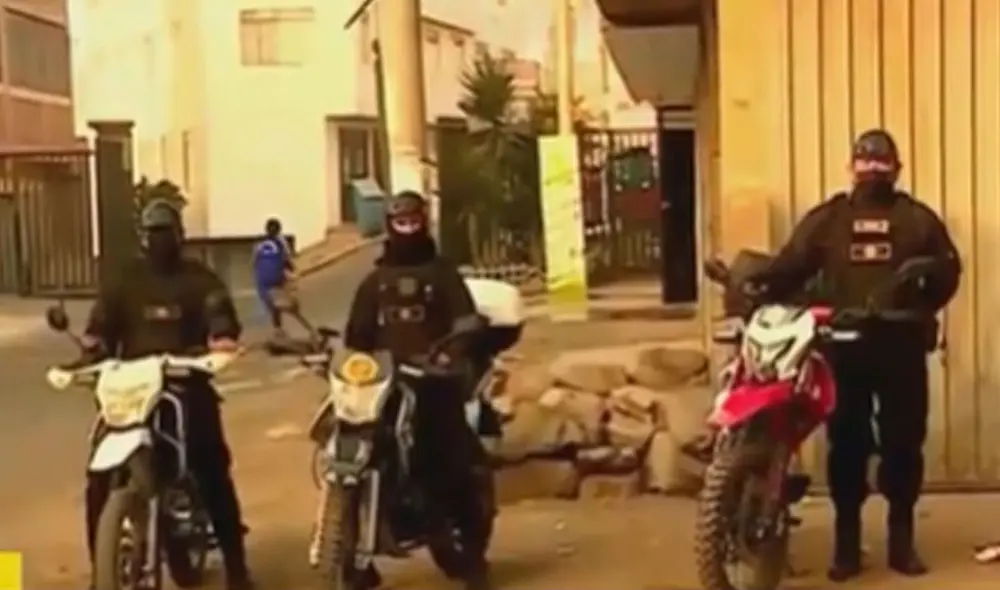 Vecinos pagan un monto para brindar seguridad en las calles. Foto: captura de Latina