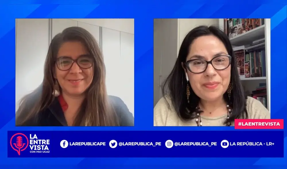 Maria Eugenia Ulfe, antropóloga y especialista en memoria. Foto: captura/LR+