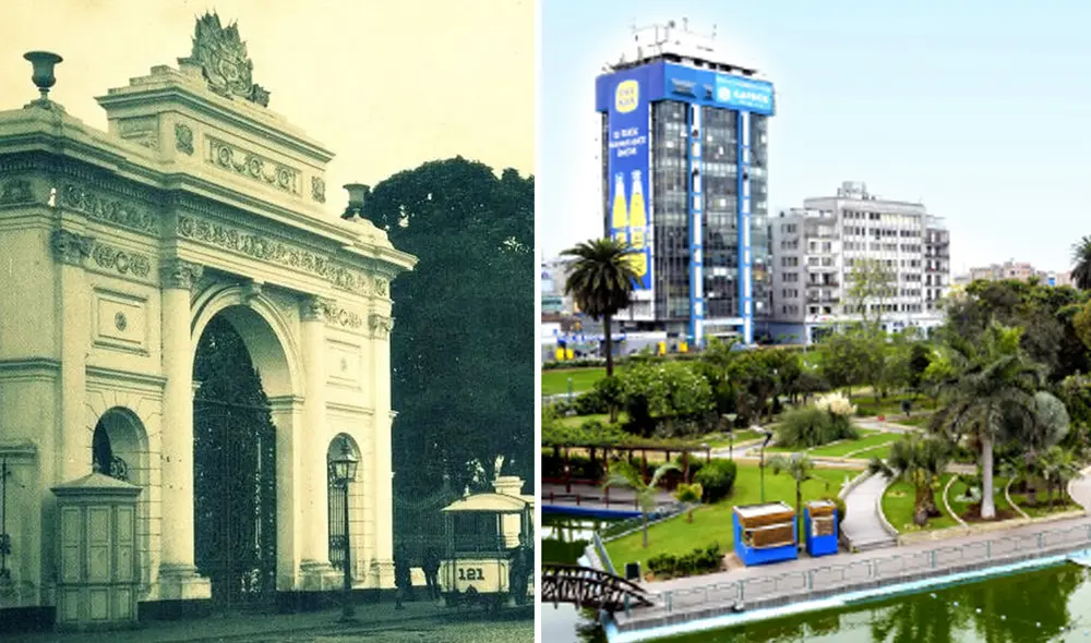 ¿Cómo lucía Lima antes y actualmente? Esta es una imagen del Parque de la Exposición en distintas épocas: antigua y moderna. Foto: composición/Lima la única/Serpar/La República ¿Cómo lucía Lima antes y actualmente? Esta es una imagen del Parque de la Exposición en distintas épocas: antigua y moderna. Foto: composición/Lima la única/Serpar/La República