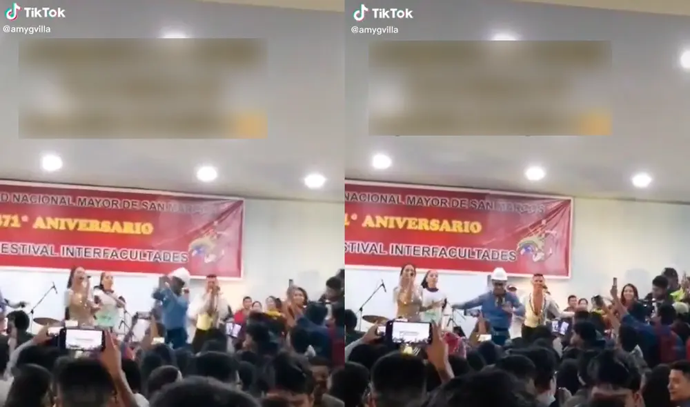 Los estudiantes copiaron los pasos del ingeniero bailarín. Video: @amygvilla/TikTok
