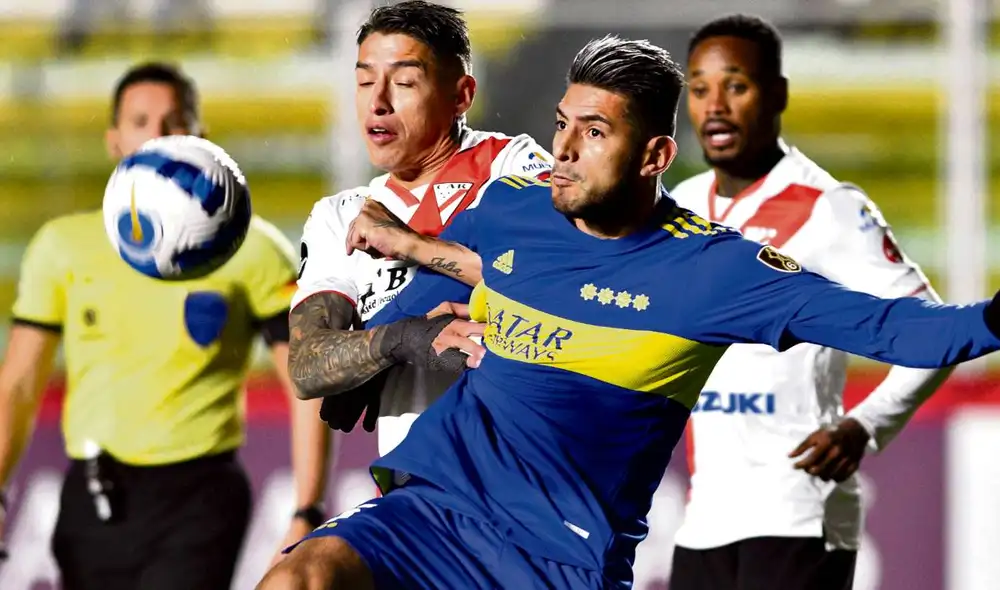 Carlos Zambrano volvería a ser titular con el equipo xeneize. Foto: EFE Carlos Zambrano volvería a ser titular con el equipo xeneize. Foto: EFE