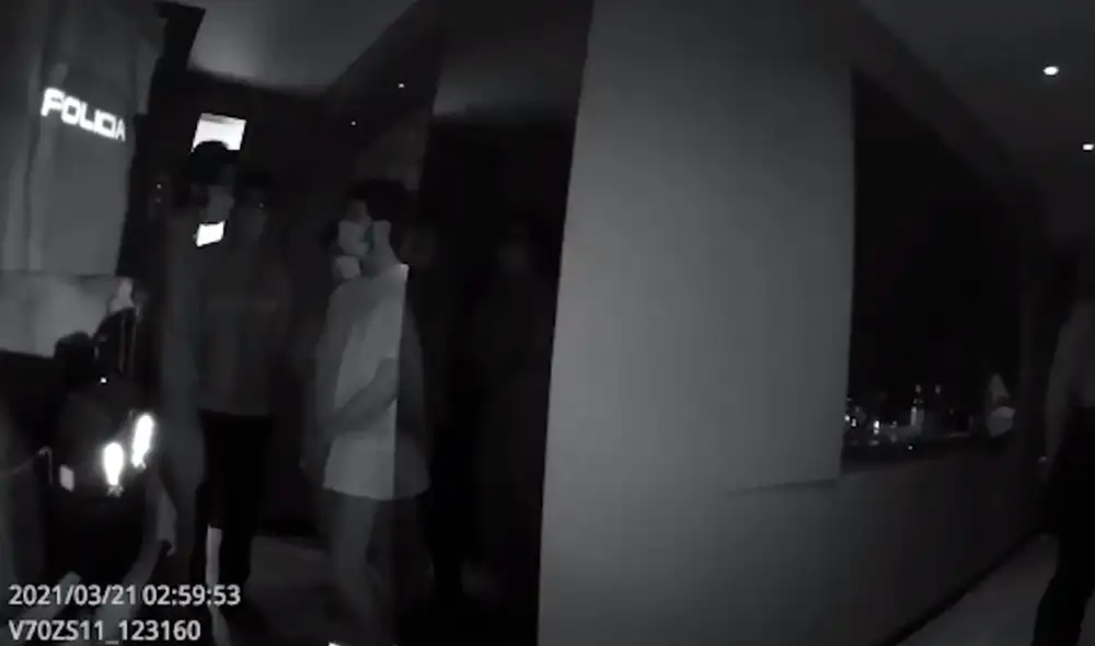 En el operativo se detuvo a nueve varones, mientras que cinco mujeres quedaron en libertad. Foto: ABC