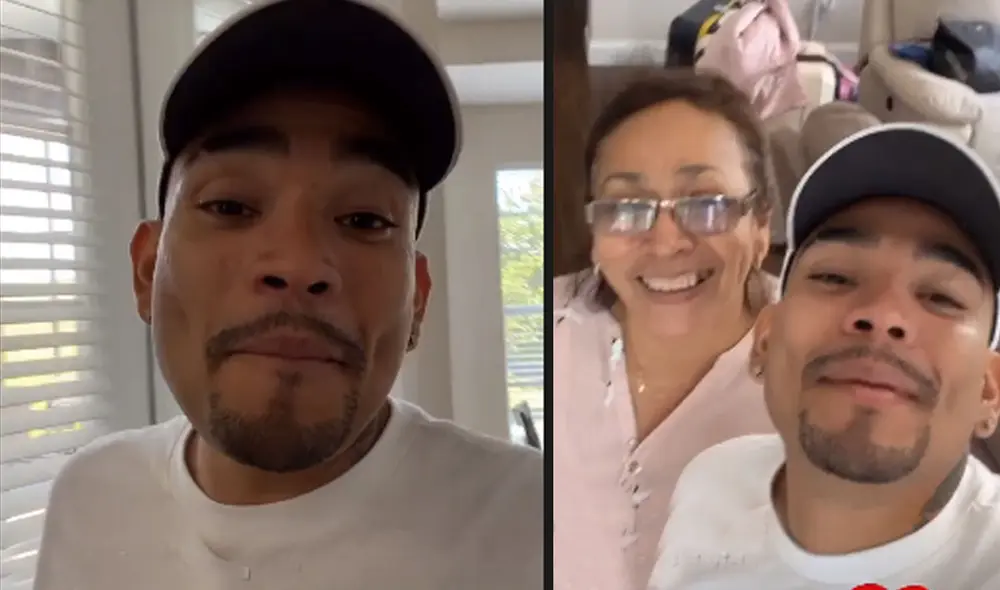 Josimar junto a su madre Isabel Augusta Farfán. Foto: Josimar/Instagram