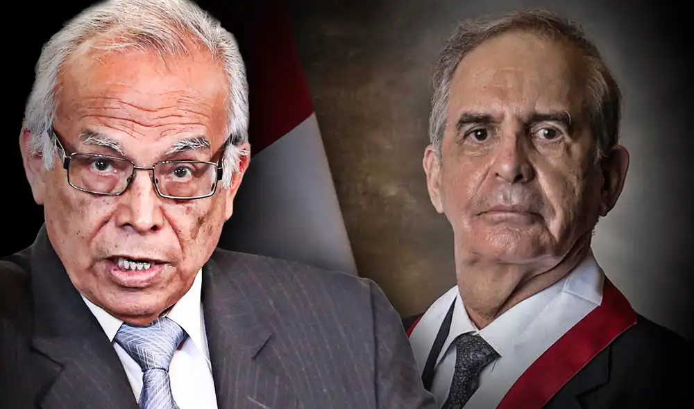 "Es una necesidad nacional que renuncie de inmediato al cargo porque usted al igual que el presidente tiene un mensaje de división", agregó Roberto Chiabra. Foto: Composición Fabrizio Oviedo / La República