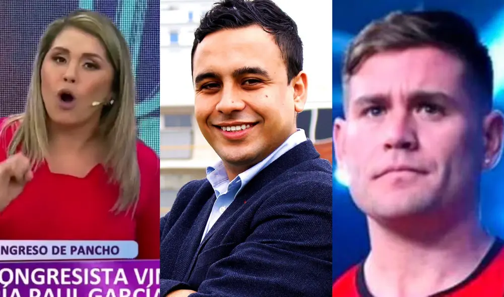 Según el programa de Lady Guillén, Paul García sería el político que quiere 'vengarse' de Pancho Rodríguez. Foto: composición/ Panamericana/ Facebook / ATV Según el programa de Lady Guillén, Paul García sería el político que quiere 'vengarse' de Pancho Rodríguez. Foto: composición/ Panamericana/ Facebook / ATV