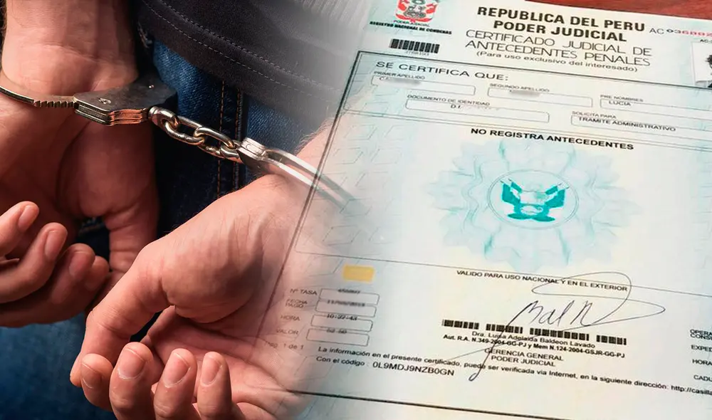 Si tienes antecedentes penales en tu historial, te explicamos si pueden ser anulados y qué tramites debes realizar para lograrlo. Foto: composición LR/ Referencial/Andina