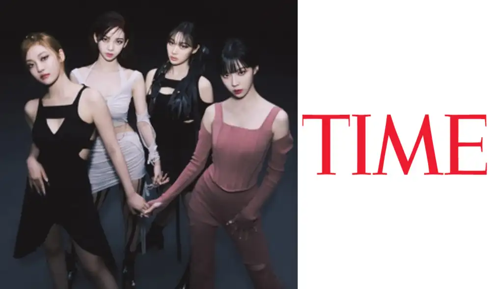 Girlband aespa suma nuevo logro a su carrera con distinción de TIME tras legendario debut en Coachella 2022. Foto: composición SM/TIME