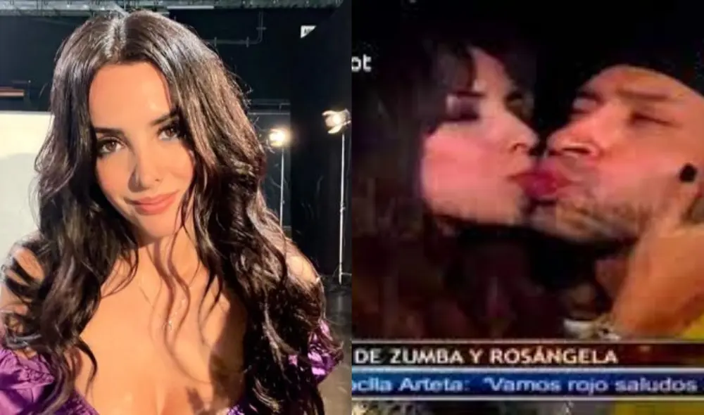 Rosángela Espinoza revela cómo fue conocer a Zumba en "Combate". Foto: Composición LR / Instagram / ATV.