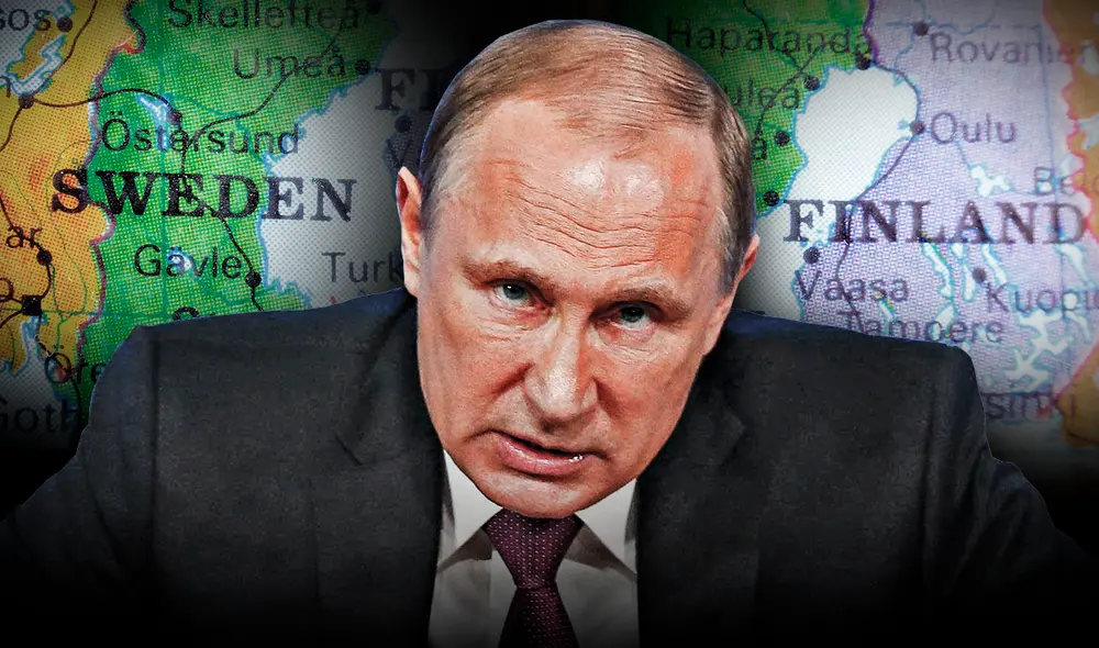 Putin ha amenazado varias veces a Finlandia y Suecia. Foto: composición de Fabrizio Oviedo / La República