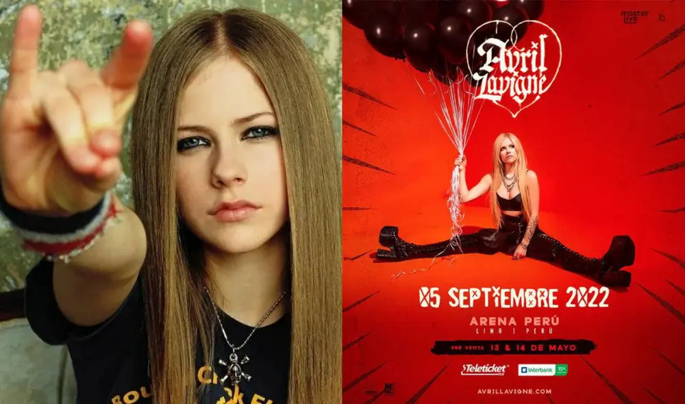 Esto es todo lo que debes saber para conseguir las entradas en preventa del concierto de Avril Lavigne. Foto: composición/ Instagram/ Teleticket Esto es todo lo que debes saber para conseguir las entradas en preventa del concierto de Avril Lavigne. Foto: composición/ Instagram/ Teleticket