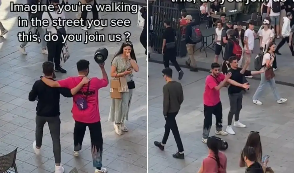 La viral escena compartida por @superboumj logró obtener millones de reproducciones y reacciones. Foto: captura de TikTok