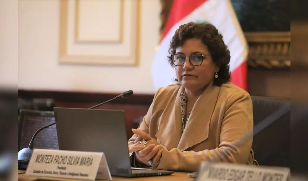Silvia Monteza, presidenta de la Comisión de Economía. Foto: Congreso de la República