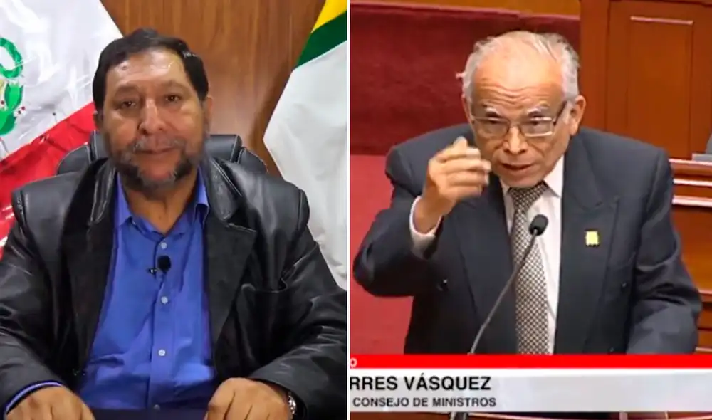 Gobernador de Apurímac lamentó expresiones de Aníbal Torres. Foto: captura Congreso/video Gore Apurímac