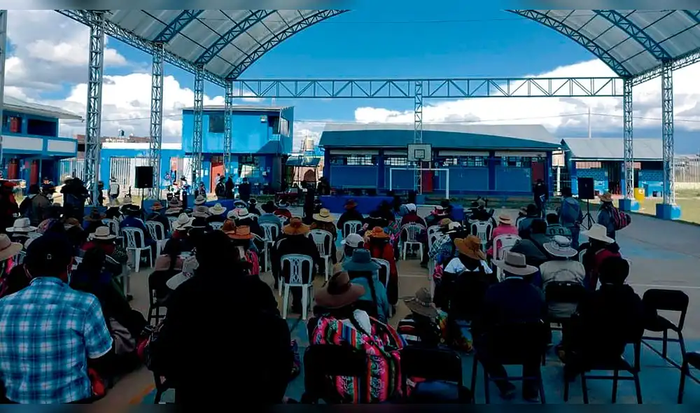 Reunión de comunidades. Foto: La República