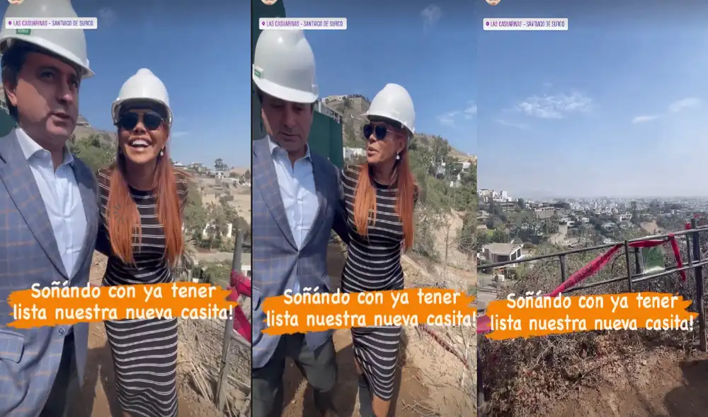 La conductora estrenará nueva mansión. Foto: Magaly Medina/Instagram La conductora estrenará nueva mansión. Foto: Magaly Medina/Instagram