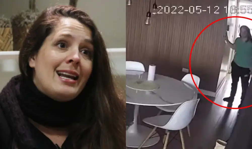 Yiddá Eslava muestra su reacción durante el temblor. Foto: composición/ La República/ captura de Instagram Yiddá Eslava muestra su reacción durante el temblor. Foto: composición/ La República/ captura de Instagram