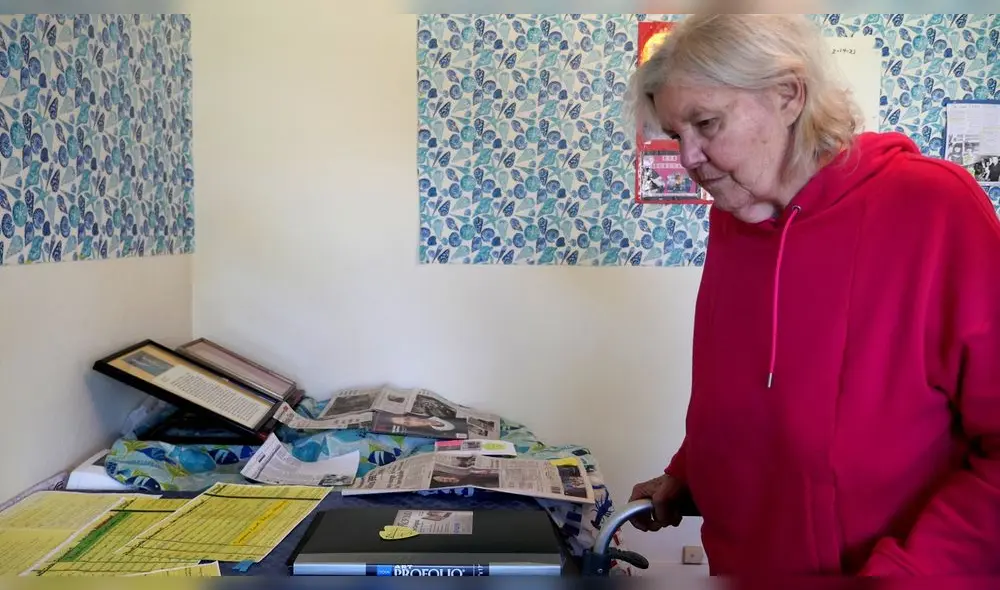 Coffe es la única sobreviviente del equipo legal que ganó el caso en 1973. Foto: AFP