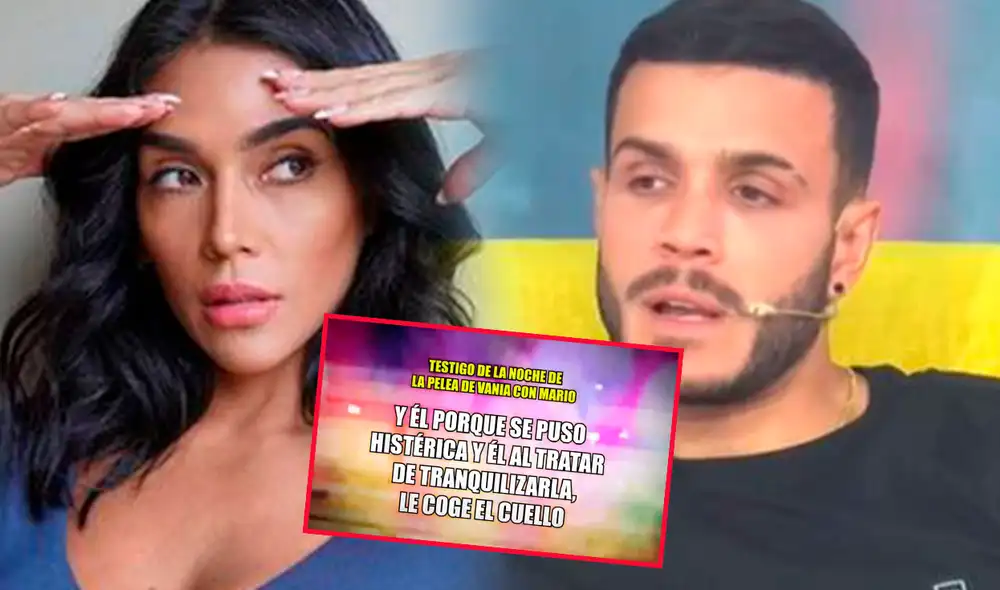 Vania habría atacado primero a Mario antes de violenta reacción, afirma testigo. Foto: captura/Willax/Instagram