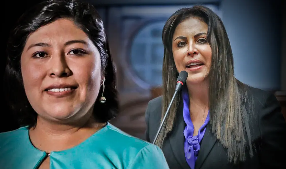 "No suelo responder insultos, no es parte de mi educación”, aseveró Betssy Chávez tras actitud violenta de Patricia Chirinos. Foto: composición de Fabrizio Oivedo/ La República