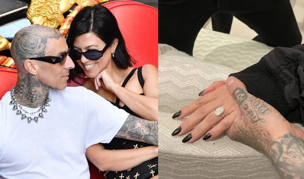 Kourtney Kardashian destruyó anillo de matrimonio diseñado por Travis Baker. Foto: Composición/KourtneyKardashian/Instagram