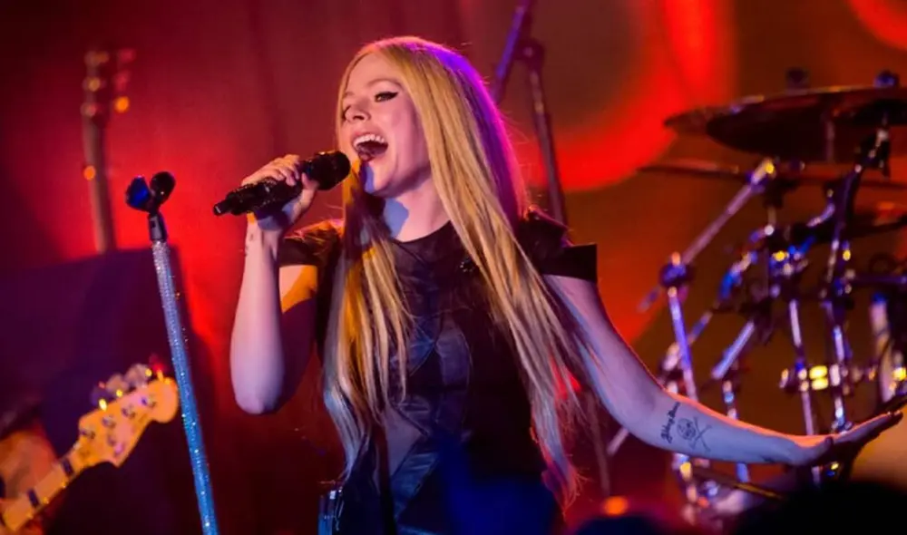 Avril Lavigne volverá al Perú después de 11 años. Foto: difusión