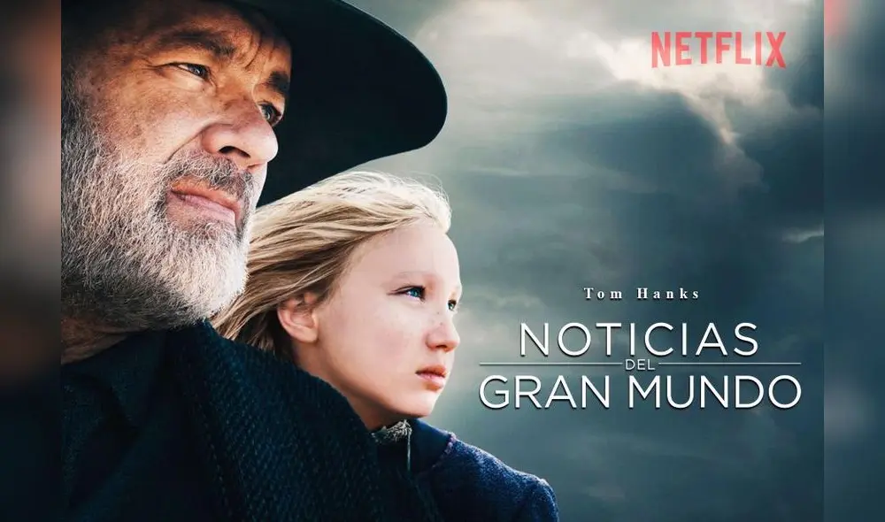 “Noticias del gran mundo” es la adaptación de la novela “News of the World” de la escritora estadounidense Paulette Jiles. Foto: Netflix