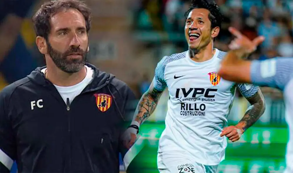 Gianluca Lapadula llegó a los 14 goles en la temporada. Foto: composición Benevento