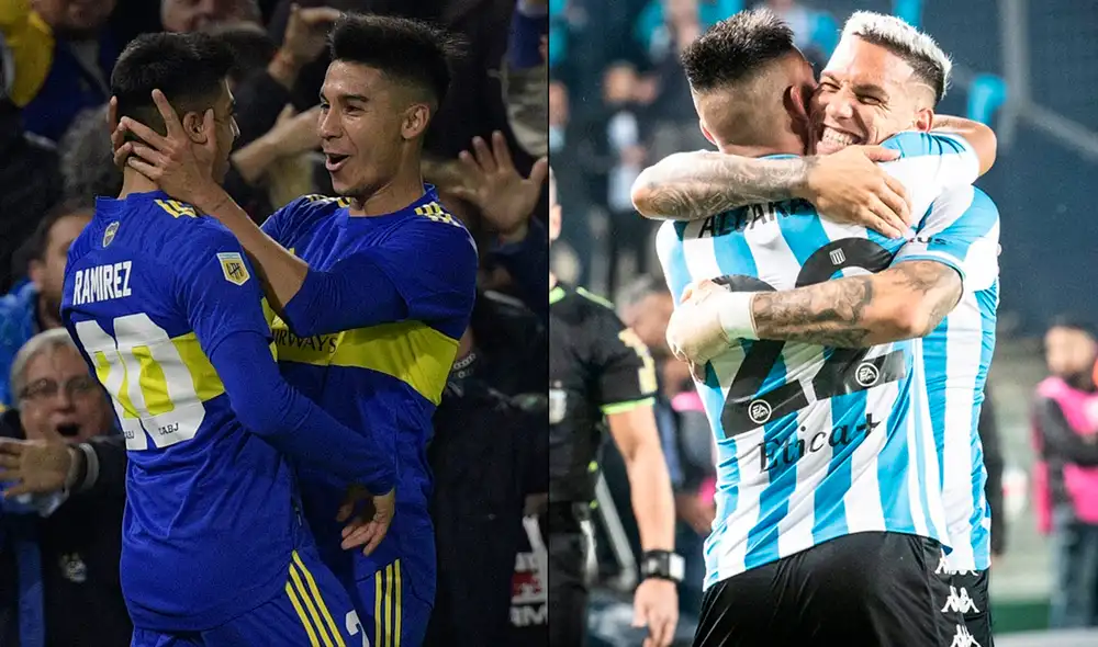 Boca Juniors y Racing competirán por un boleto a la final de la Copa de la Liga Argentina. Foto: AFP/Twitter Boca Juniors y Racing competirán por un boleto a la final de la Copa de la Liga Argentina. Foto: AFP/Twitter