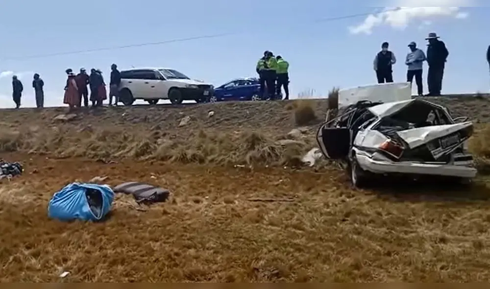 Hasta el momento, las autoridades buscan identificar a la víctima mortal y al sobreviviente. Foto: Radio Onda Azul Hasta el momento, las autoridades buscan identificar a la víctima mortal y al sobreviviente. Foto: Radio Onda Azul