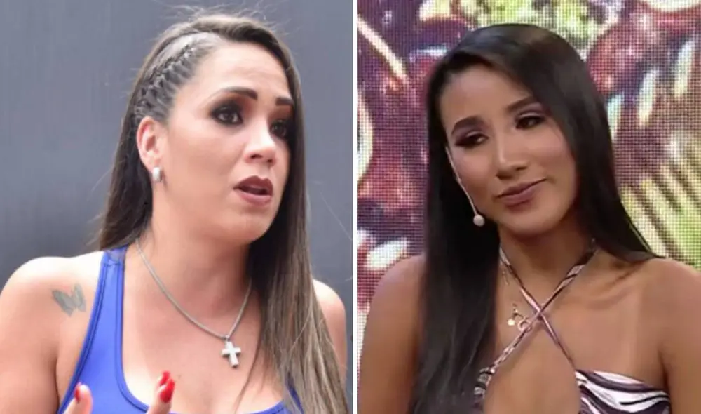Melissa Klug en varias oportunidades se mostró en desacuerdo con la relación entre Samahara Lobatón y Youna. Foto: composición/ La República/ captura de ATV Melissa Klug en varias oportunidades se mostró en desacuerdo con la relación entre Samahara Lobatón y Youna. Foto: composición/ La República/ captura de ATV