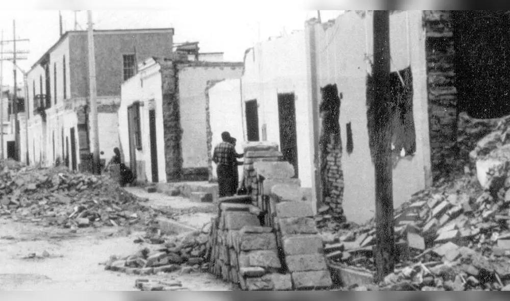 La zonas más afectadas por el terremoto en 1974 fueron Lima, Cañete y Huacho. Foto: Andina